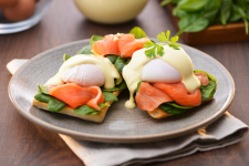 Salmon Egg Benedict